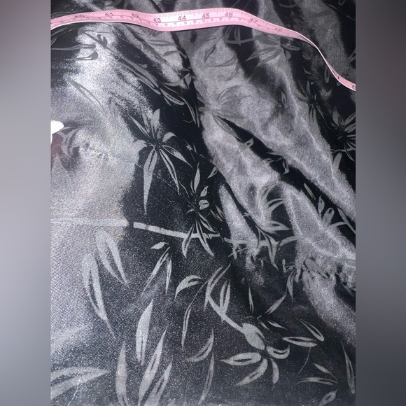 Vintage 90s Black Velvet and Silk Whimsigoth Ball Gown - Picture 6 of 10